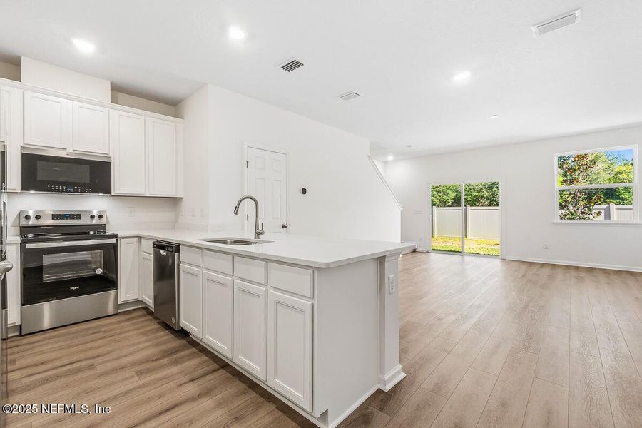 Furnished interior view inside a new home in , St. Augustine (Image 3).