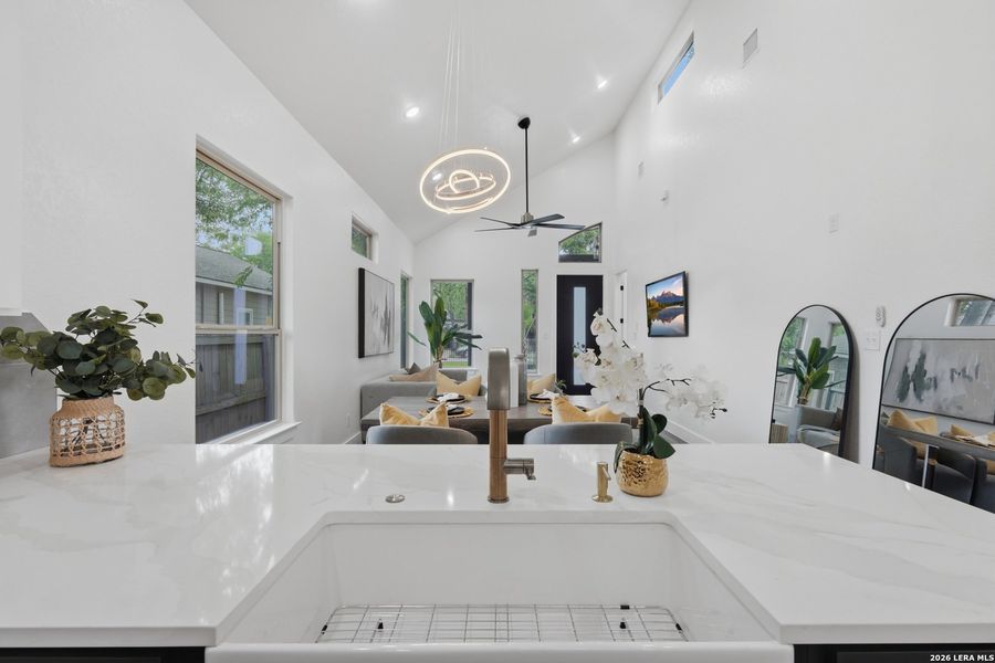 Furnished interior view inside a new home in , San Antonio (Image 11).