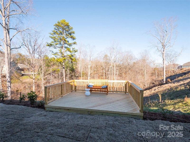 Large Deck for Entertaining