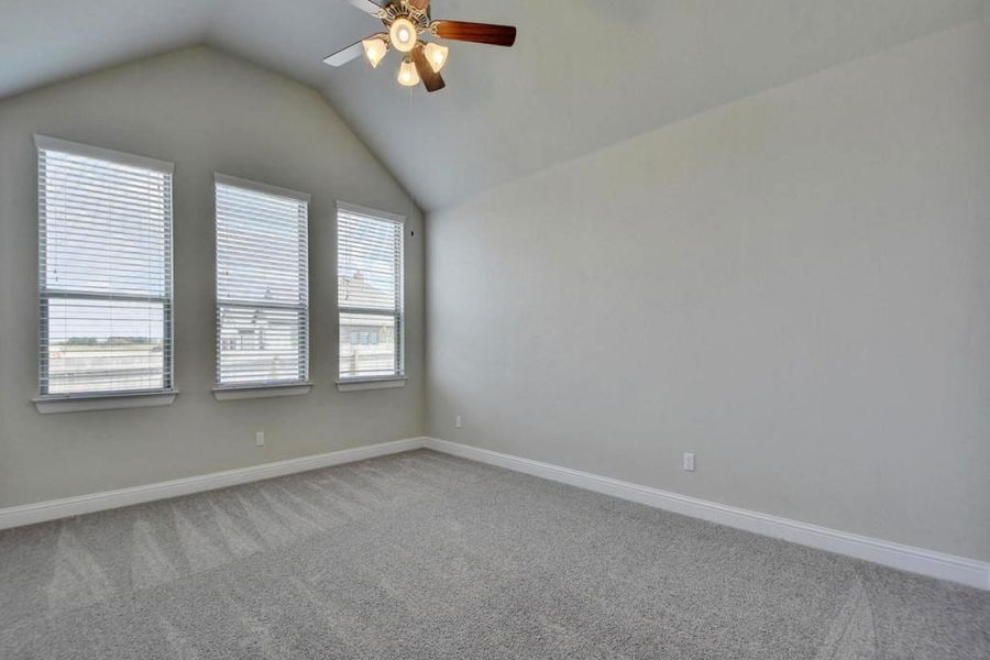 Representative unfurnished interior of a home built from the Oaks 2694 by Brohn Homes in Oaks at San Gabriel, Georgetown (Image 9).