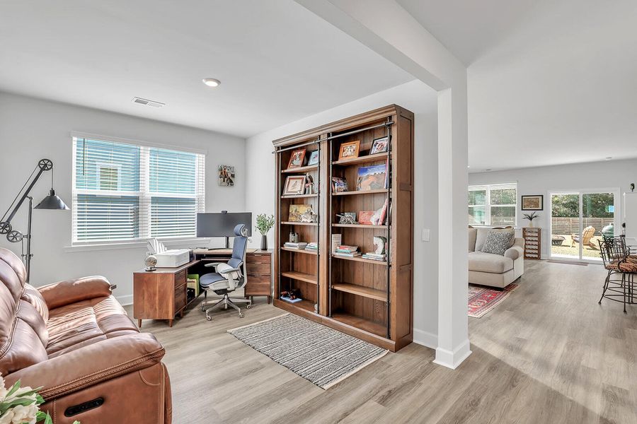 Furnished interior view inside a new home in , Yemassee (Image 16). Furnished interior view inside a new home in , Yemassee (Image 16).