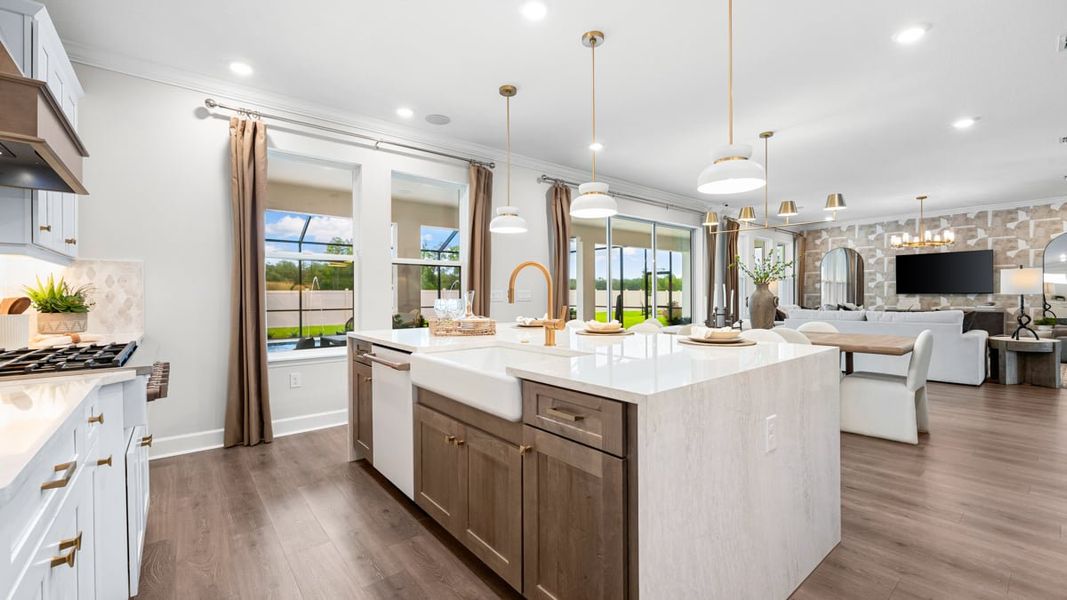 Representative furnished interior of a home built from the Carmel by Taylor Morrison in Coasterra Community Group Page, Palmetto (Image 10).