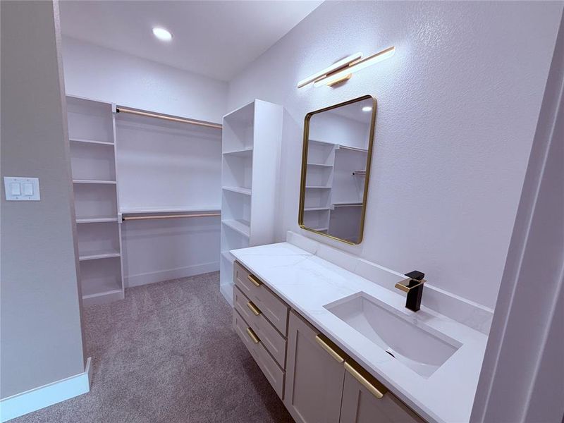 Furnished interior view inside a new home in , Dallas (Image 5).