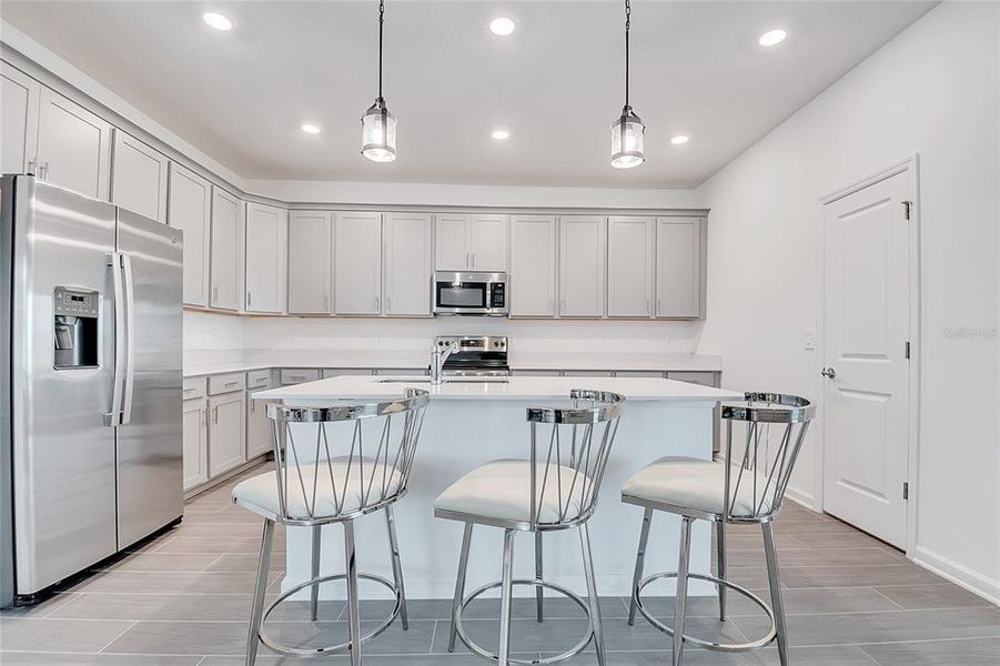 Furnished interior view inside a new home in , St. Cloud (Image 8).