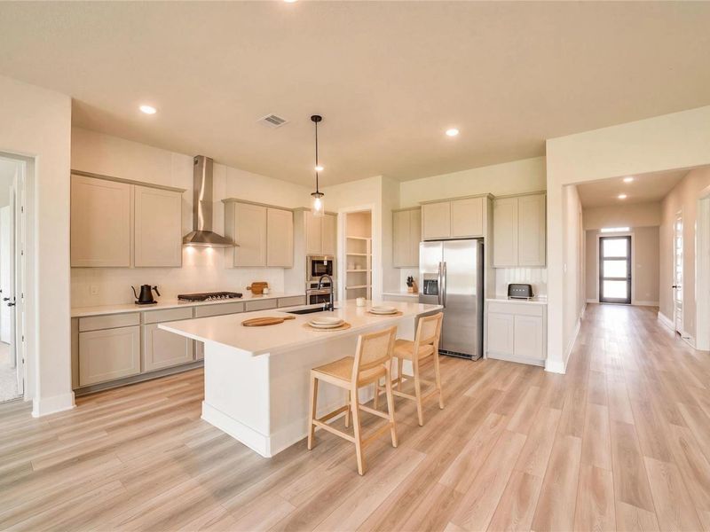 Furnished interior view inside a new home in Sierra Vista, Rosharon (Image 7).