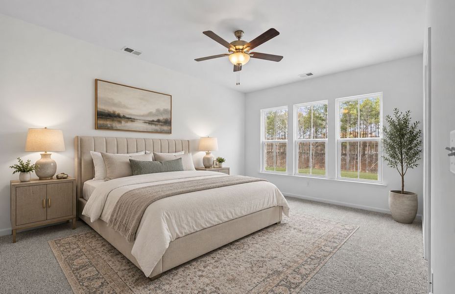 Furnished interior view inside a new home in Alston Park, Greenville (Image 15).