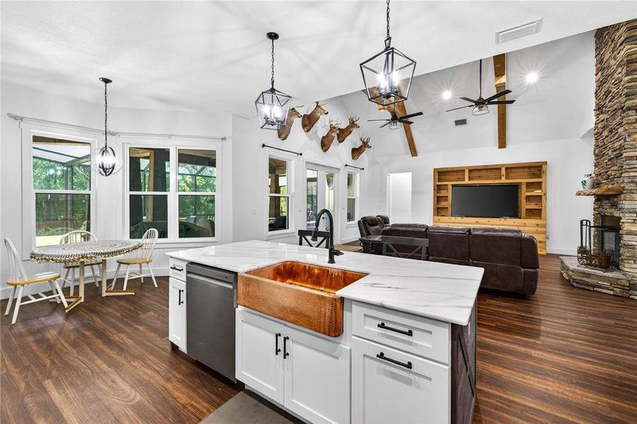 Furnished interior view inside a new home in , Dade City (Image 15).