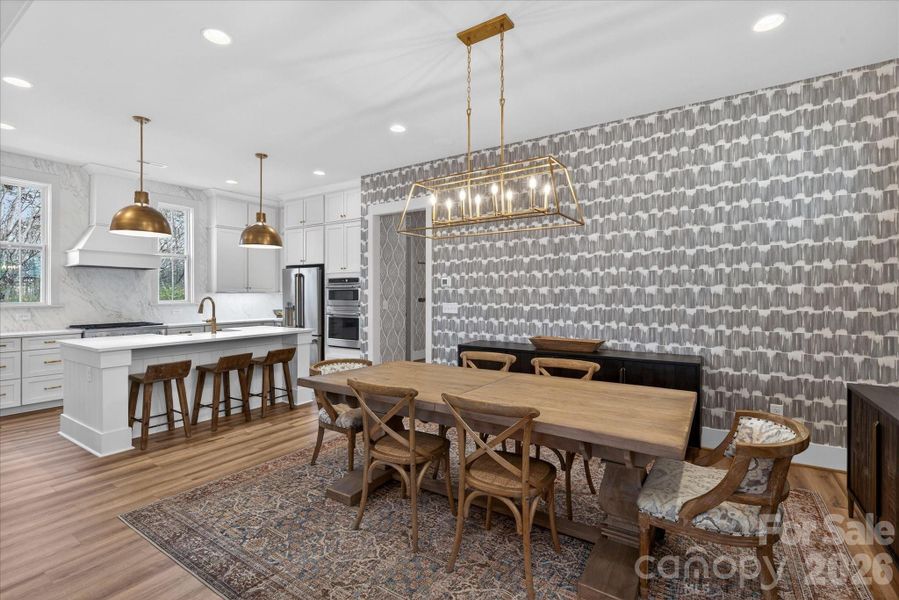 Furnished interior view inside a new home in , Fort Mill (Image 8).