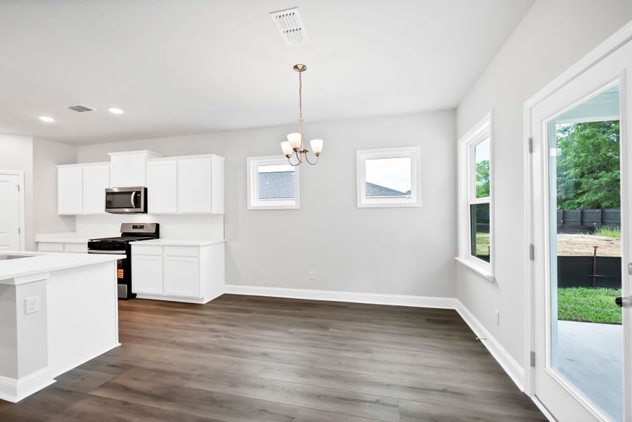 Spacious, unfurnished interior of a new home in Monroe Preserve, Chapin (Image 34).