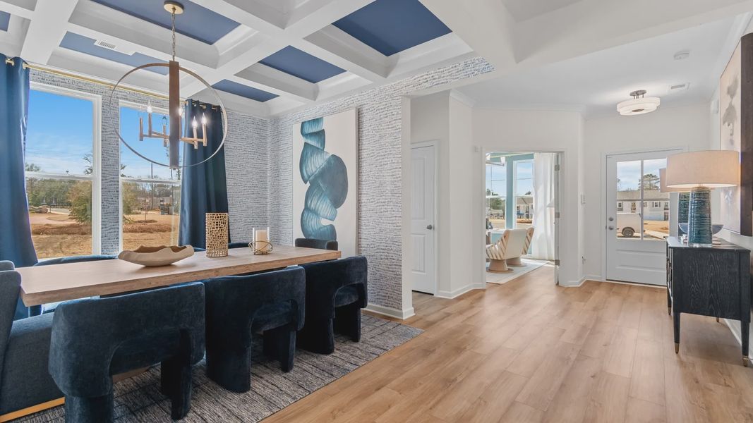 Representative furnished interior of a home built from the Wynwood by DRB Homes in Kingston, Locust Grove (Image 8). Representative furnished interior of a home built from the Wynwood by DRB Homes in Kingston, Locust Grove (Image 8).