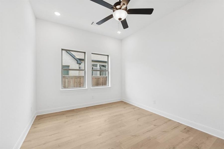 Spacious, unfurnished interior of a new home in South Pointe Cottage Series, Mansfield (Image 21). Spacious, unfurnished interior of a new home in South Pointe Cottage Series, Mansfield (Image 21).