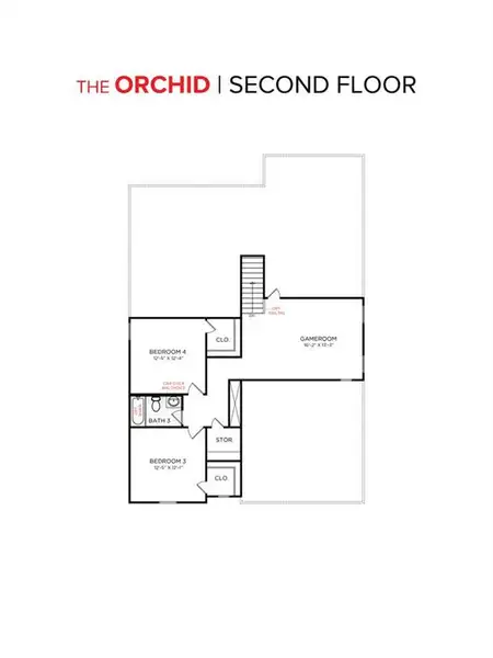 Orchid Floorplan SF Orchid Floorplan SF