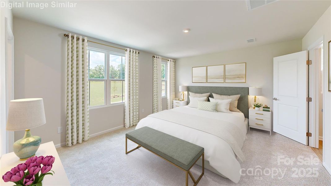 Step into the Woodford K’s luxurious primary ensuite! Plush carpet, sunlit windows, and two oversized closets offer comfort and style. It’s your personal retreat—spacious, serene, and designed to impress. The perfect escape at the end of every day. Step into the Woodford K’s luxurious primary ensuite! Plush carpet, sunlit windows, and two oversized closets offer comfort and style. It’s your personal retreat—spacious, serene, and designed to impress. The perfect escape at the end of every day.