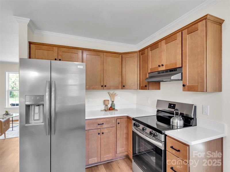 Furnished interior view inside a new home in , Canton (Image 29).