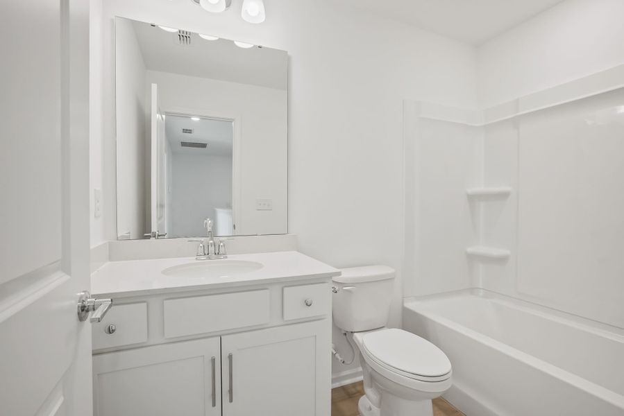 Furnished interior view inside a new home in Galloway Towns, Charlotte (Image 10).
