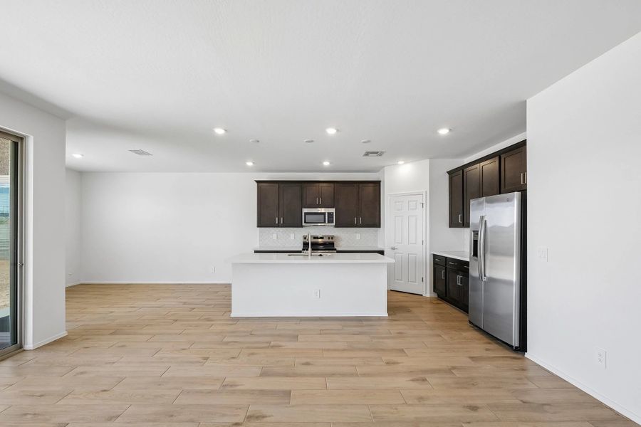 Kitchen and dining