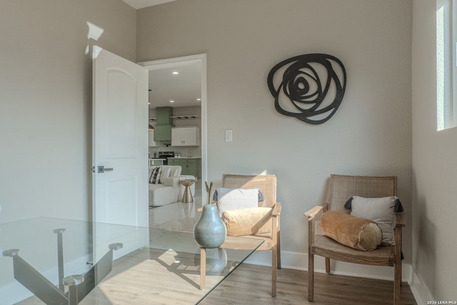 Furnished interior view inside a new home in , Lytle (Image 10).