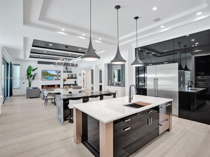 Furnished interior view inside a new home in , Hobe Sound (Image 34).