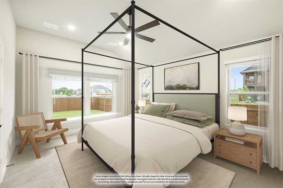 Furnished interior view inside a new home in Hulen Trails Classic 50, Fort Worth (Image 9). Furnished interior view inside a new home in Hulen Trails Classic 50, Fort Worth (Image 9).