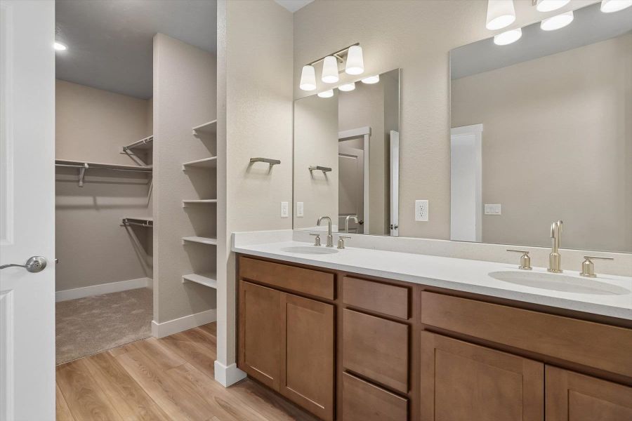 Furnished interior view inside a new home in Pony Park, Colorado Springs (Image 8).