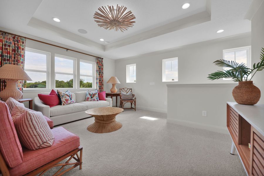 Representative furnished interior of a home built from the Atlas by Riverside Homes in Seabrook Village at Nocatee, Ponte Vedra (Image 49).