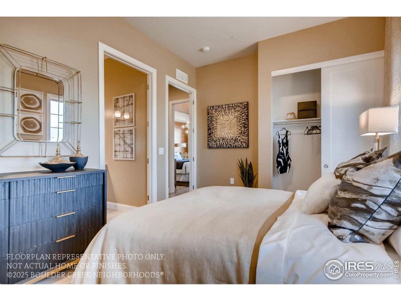 Furnished interior view inside a new home in , Broomfield (Image 16).
