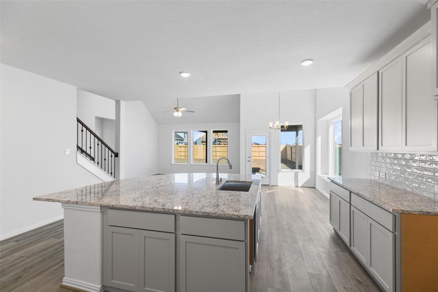Furnished interior view inside a new home in Wildrye, Waller (Image 15).