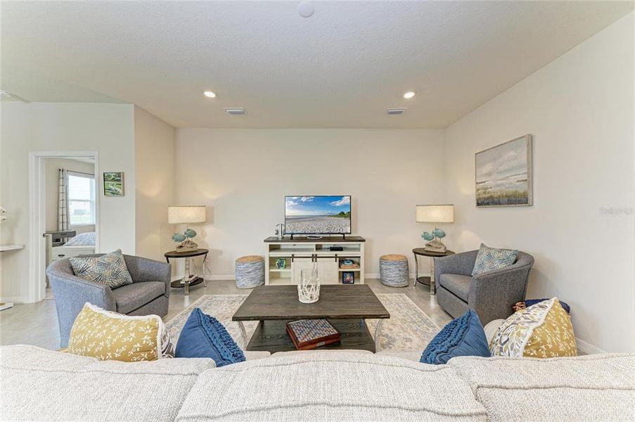 Furnished interior view inside a new home in Coddington, Bradenton (Image 19). Furnished interior view inside a new home in Coddington, Bradenton (Image 19).