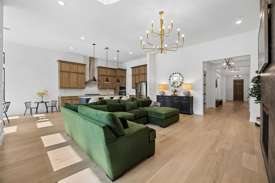 Furnished interior view inside a new home in , Fort Worth (Image 14).
