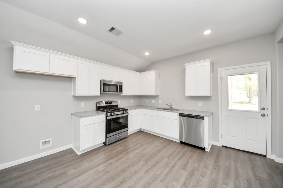 Furnished interior view inside a new home in , Cleveland (Image 3). Furnished interior view inside a new home in , Cleveland (Image 3).