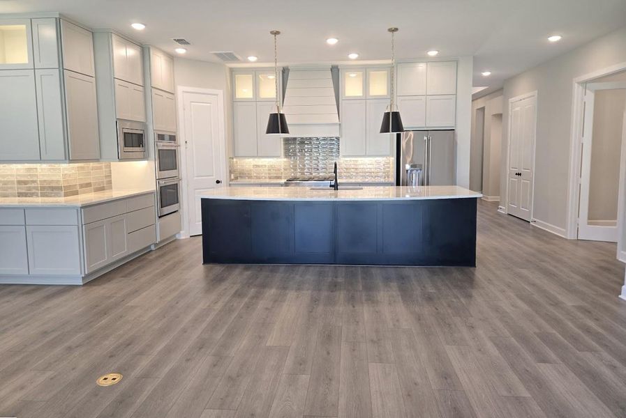 Furnished interior view inside a new home in The Meadows at Imperial Oaks, Conroe (Image 4).