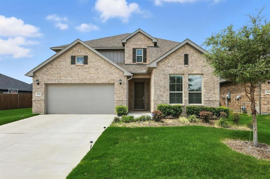 Front view of the house with great exterior appeal.