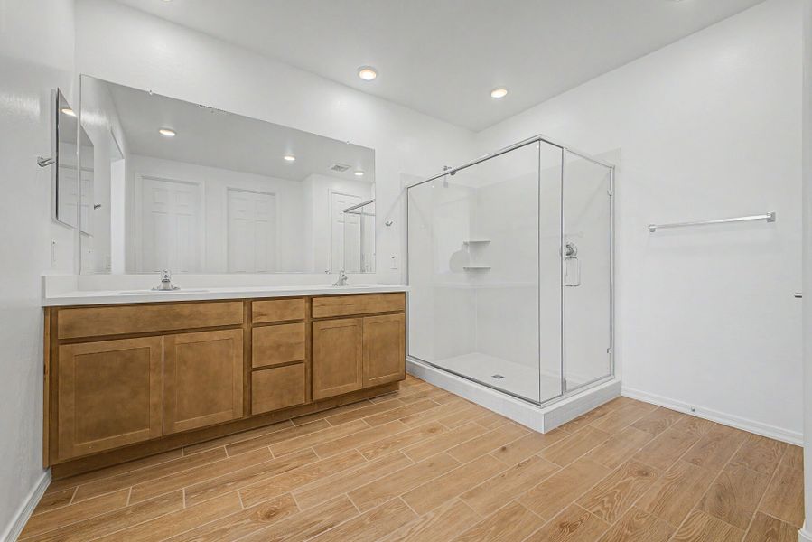 Furnished interior view inside a new home in Las Ventanas - RV Collection, Goodyear (Image 5).