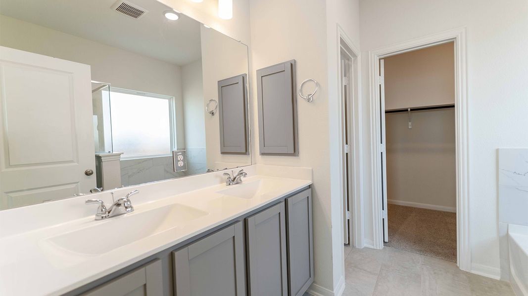 Furnished interior view inside a new home in Briarwood, Elgin (Image 8). Furnished interior view inside a new home in Briarwood, Elgin (Image 8).