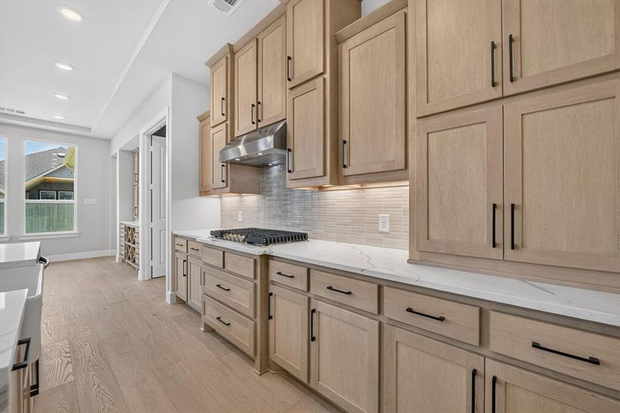 Furnished interior view inside a new home in Pecan Square, Northlake (Image 6).