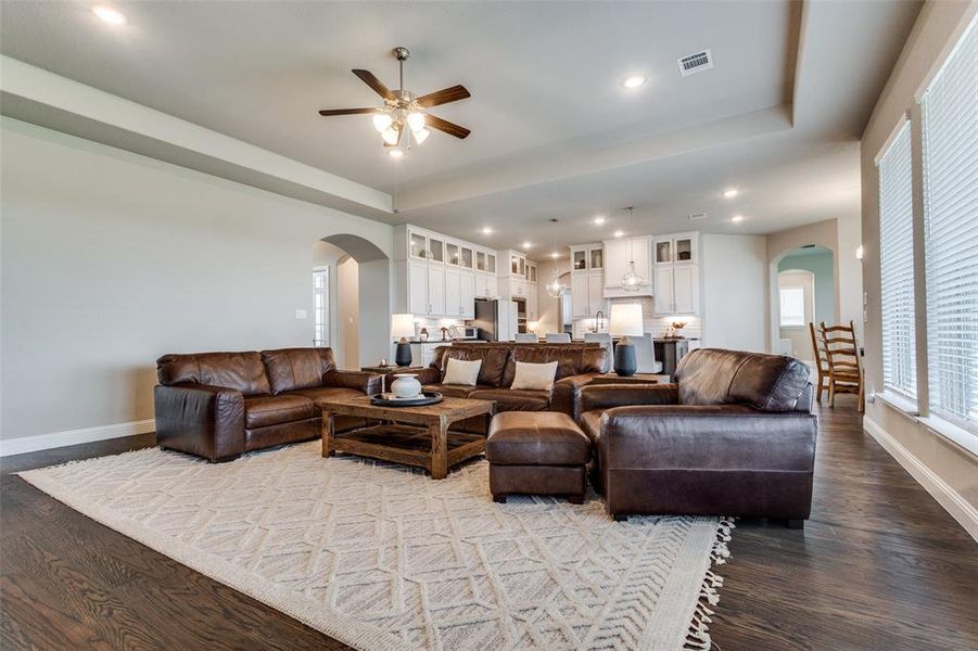 Furnished interior view inside a new home in , New Fairview (Image 12).