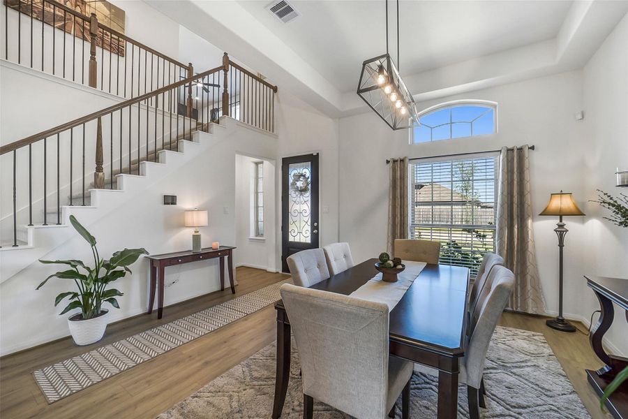 Furnished interior view inside a new home in Stone Creek Ranch, Hockley (Image 3).