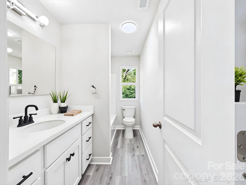 Furnished interior view inside a new home in , Lincolnton (Image 8).