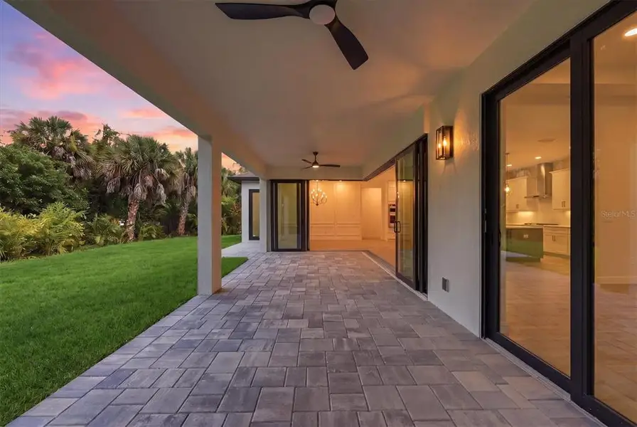Exterior details and patio area of a home in , Rotonda West (Image 4).
