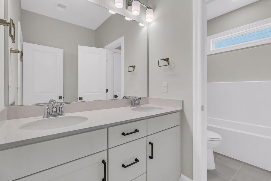 Furnished interior view inside a new home in Cherrywood Estates, Summerville (Image 8).