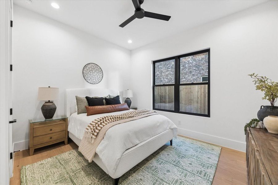 Furnished interior view inside a new home in , Houston (Image 13).