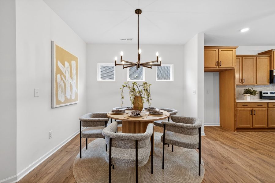 Furnished interior view inside a new home in Nathans Ridge, Lillington (Image 8).