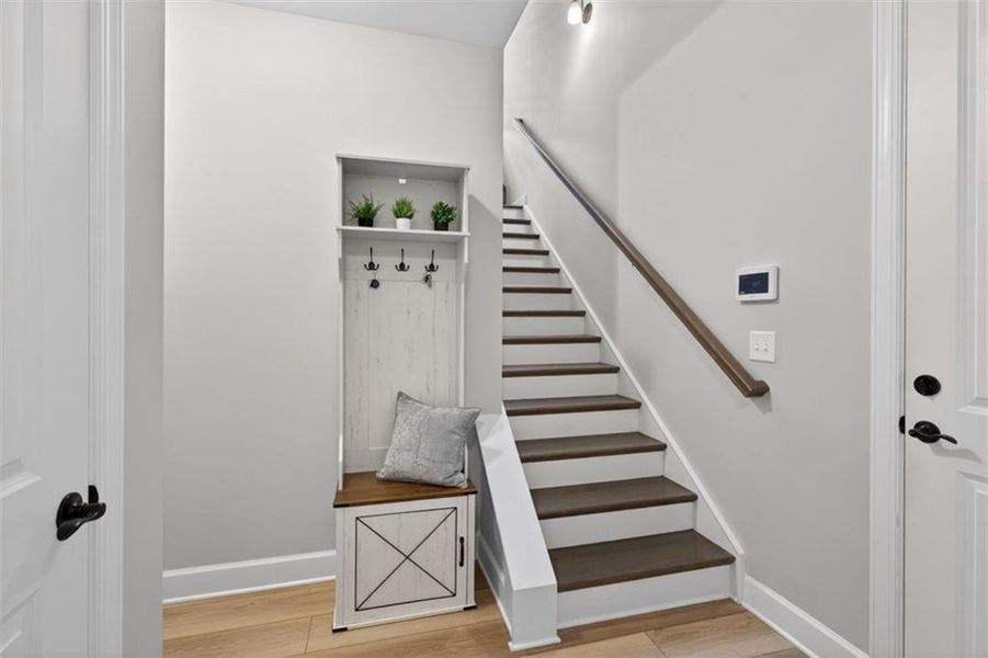 Furnished interior view inside a new home in , Hoschton (Image 29).