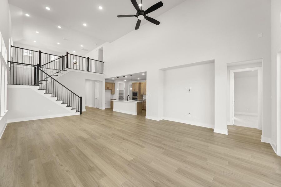 Spacious, unfurnished interior of a new home in Discovery Collection at Union Park, Little Elm (Image 18). Spacious, unfurnished interior of a new home in Discovery Collection at Union Park, Little Elm (Image 18).