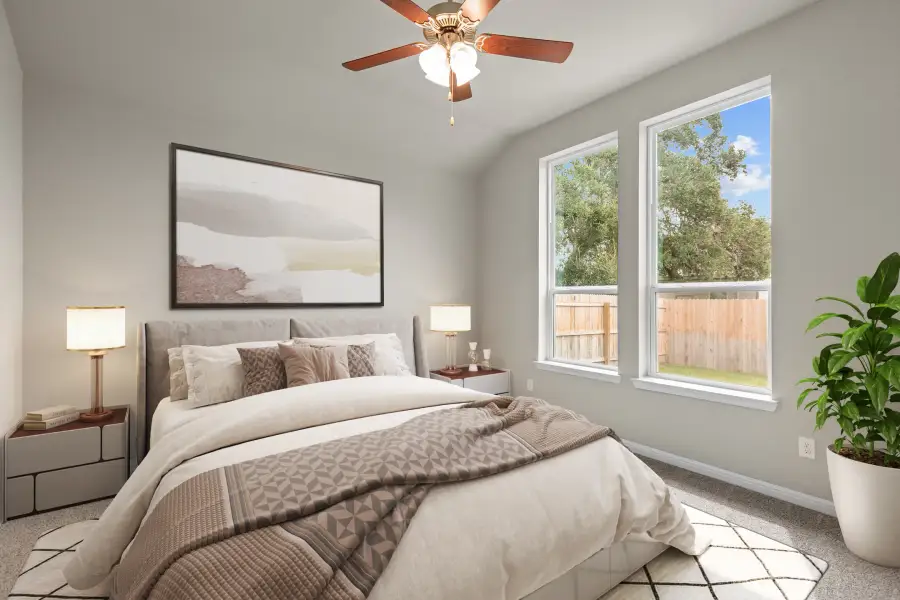 Furnished interior view inside a new home in Veranda, San Antonio (Image 6).