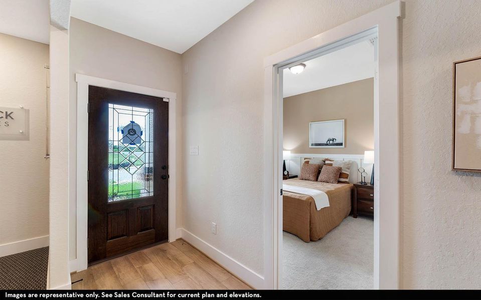 Furnished interior view inside a new home in Pecan Estates, Crosby (Image 2).