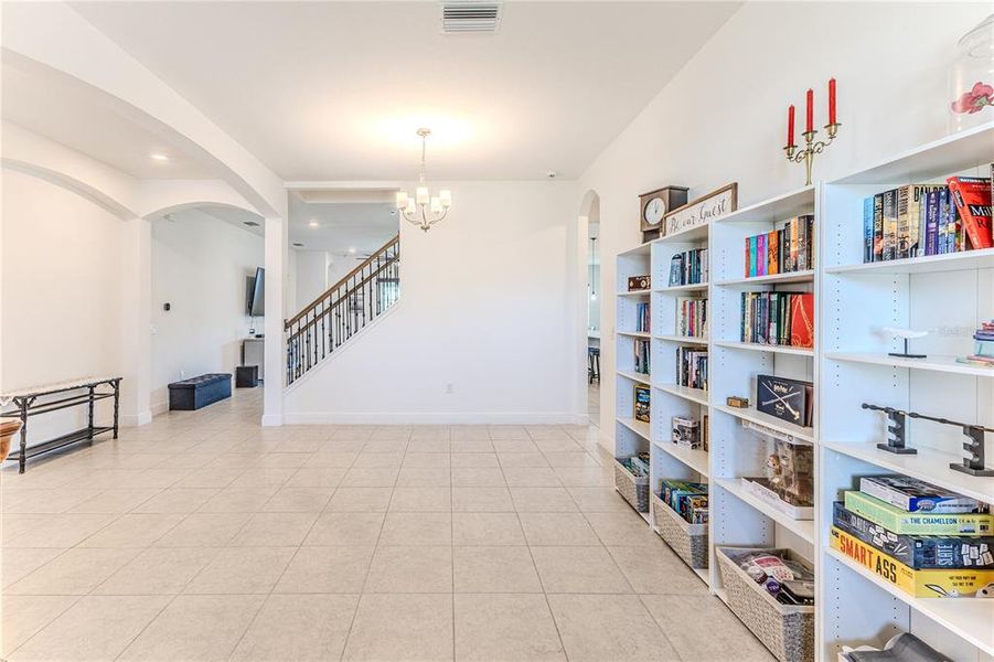 Furnished interior view inside a new home in Whiting Estates, Spring Hill (Image 12).