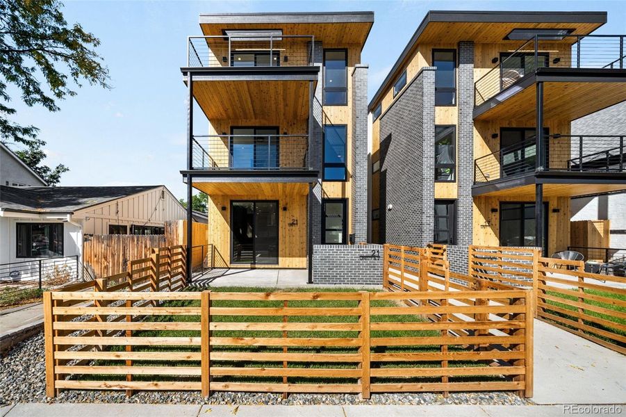Exterior details and patio area of a home in , Denver (Image 2). Exterior details and patio area of a home in , Denver (Image 2).