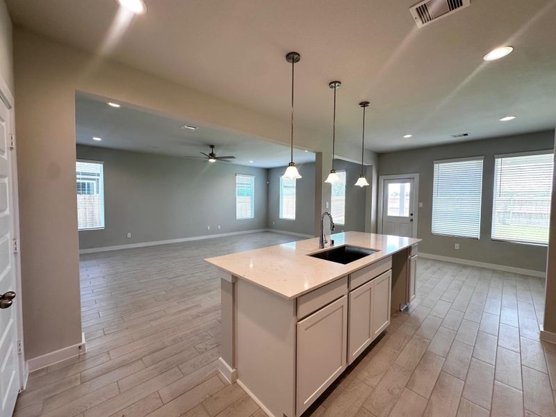 Furnished interior view inside a new home in , Houston (Image 5). Furnished interior view inside a new home in , Houston (Image 5).