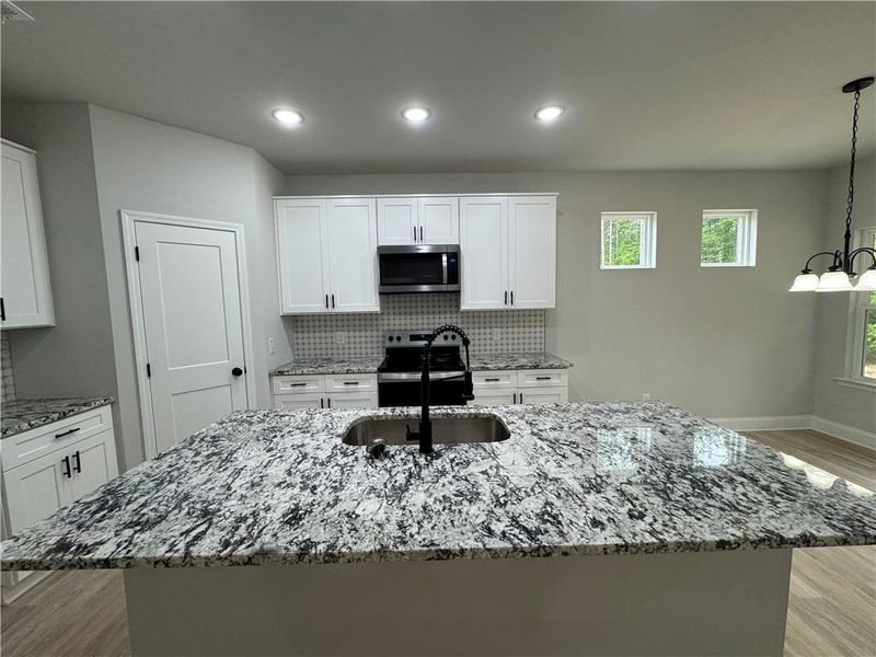 Furnished interior view inside a new home in , Toccoa (Image 6).